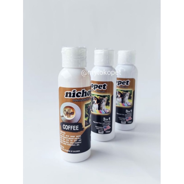 Shampoo Kucing 3in1 NICHOPET 100ML