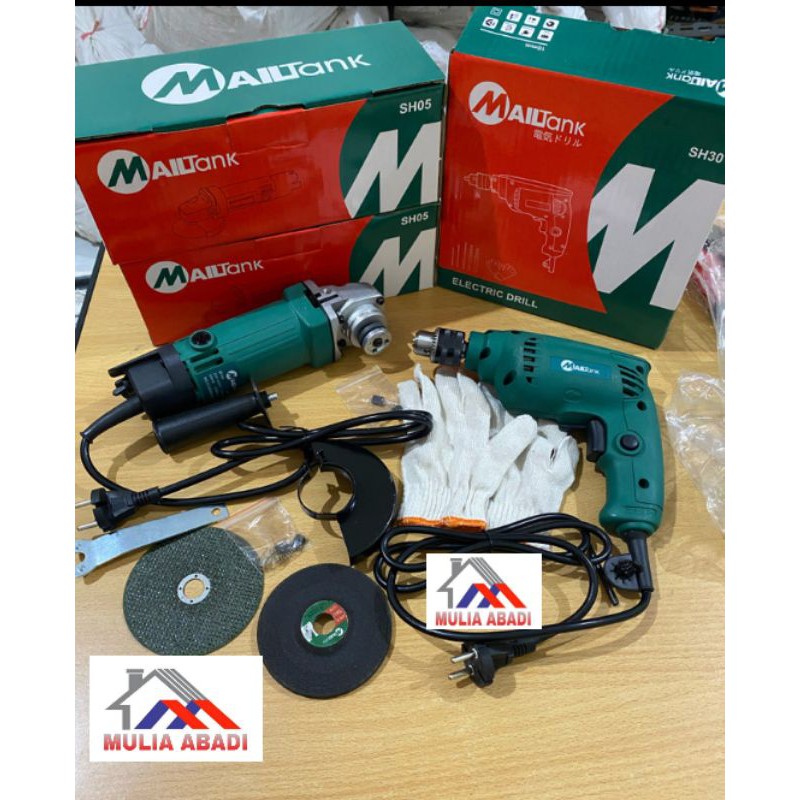 MESIN GRINDA MAILTANK SH 05+MESIN BOR MAILTANK SH 30