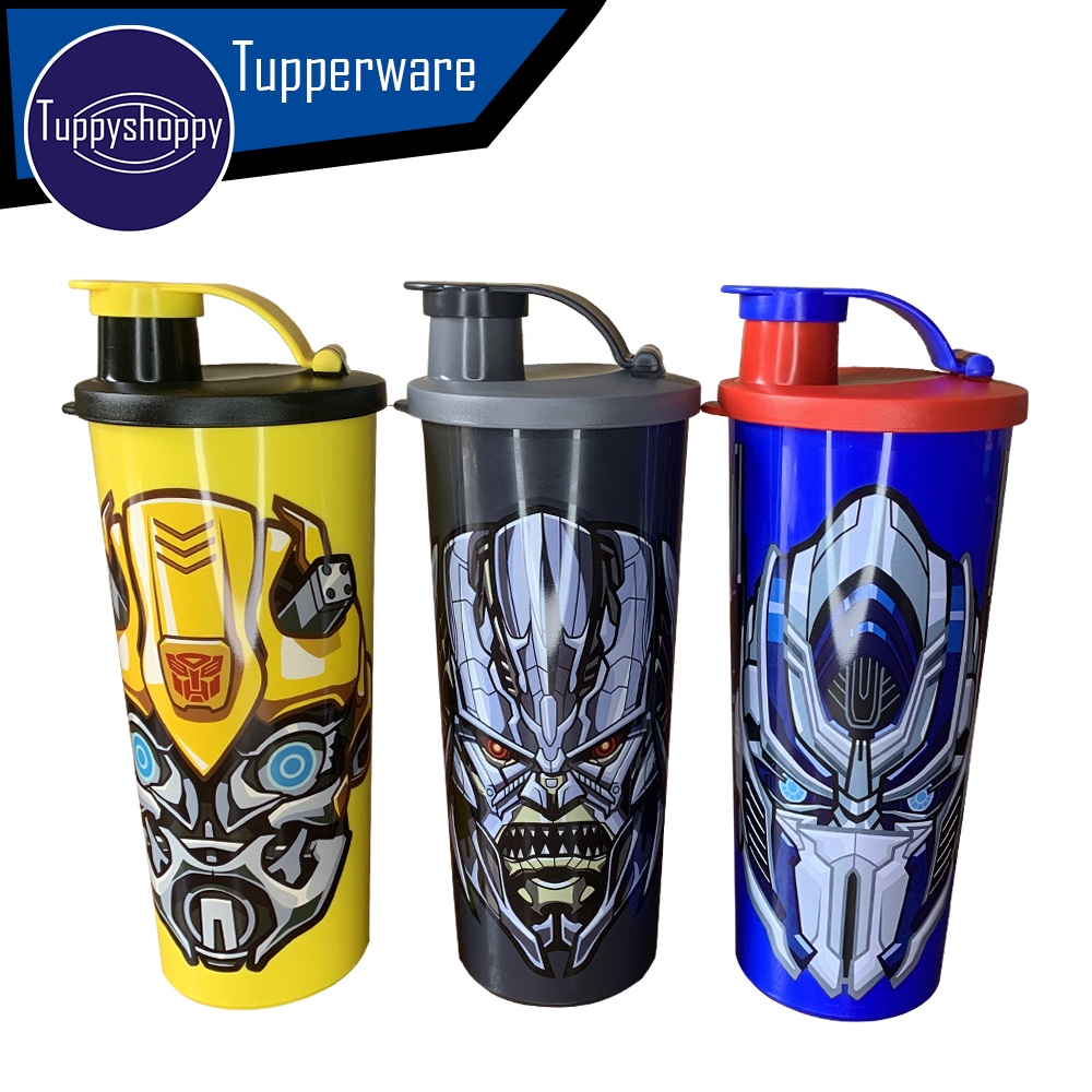 Botol Minum Anak Transformer Tupperware Murah