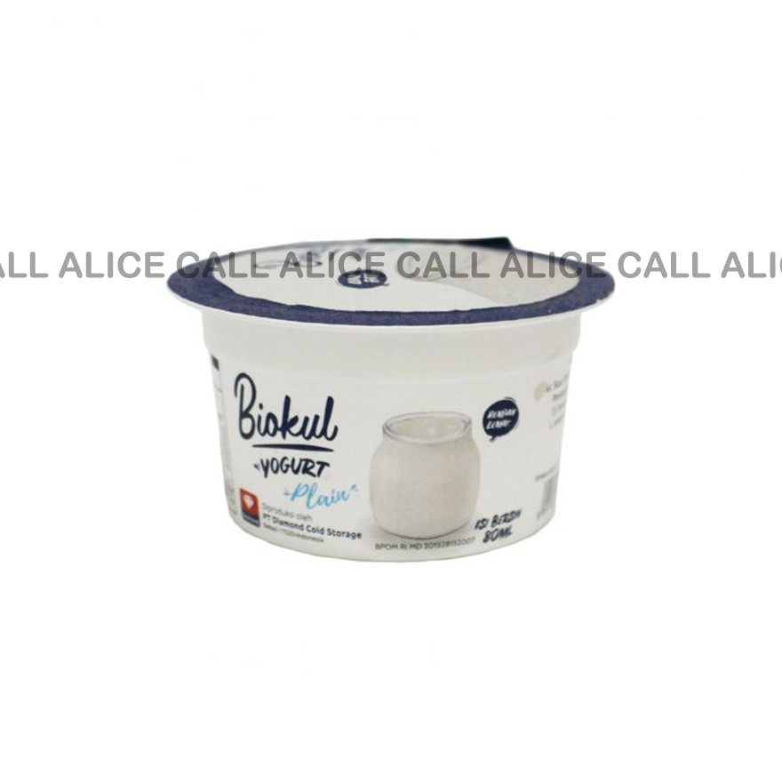 

YOGHURT BIOKUL STIRRED YOGURT PLAIN CUP 80ML