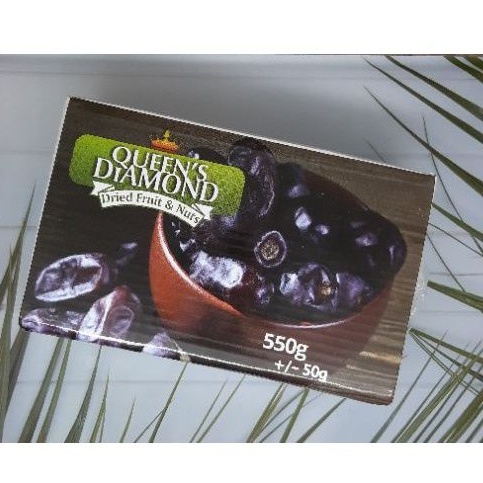 Kurma Anggur / Bam Queen Diamond 550gr - soft fresh jumbo Dates