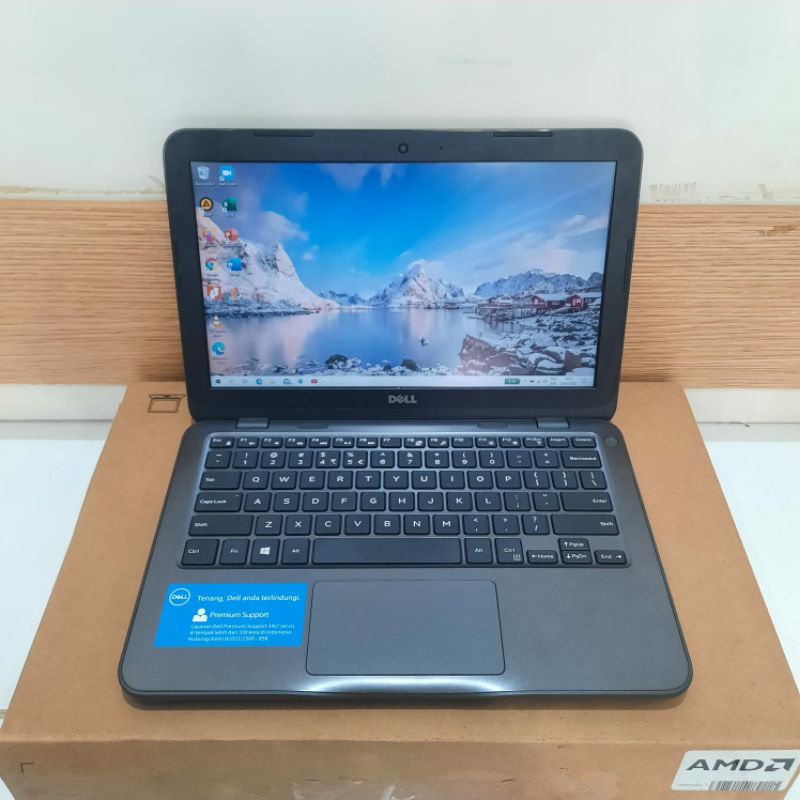 Notebook Dell inspiron P24T Amd A9-9420e Gen 7 Ram 4GB/SSD 128/HDD 500GB Vga Amd Radeon R5 Graphic