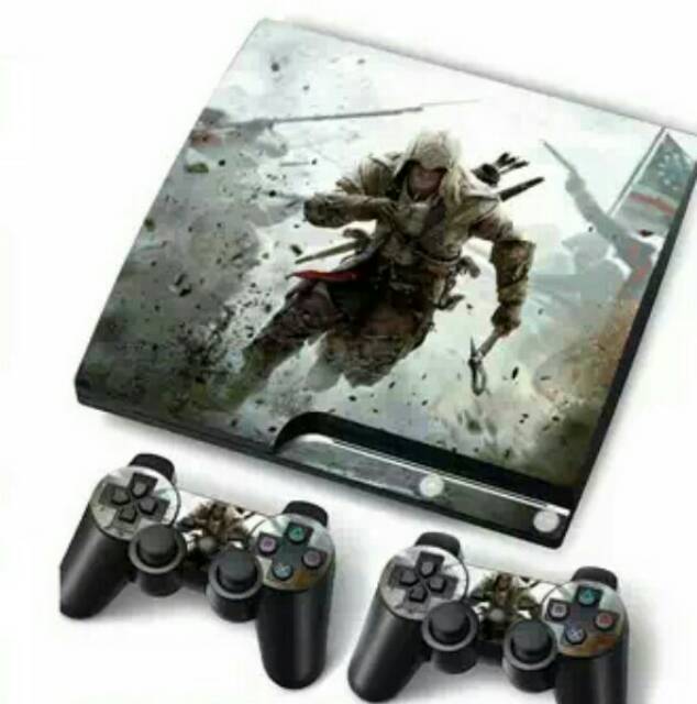 garskin atau sticker ps3 slim