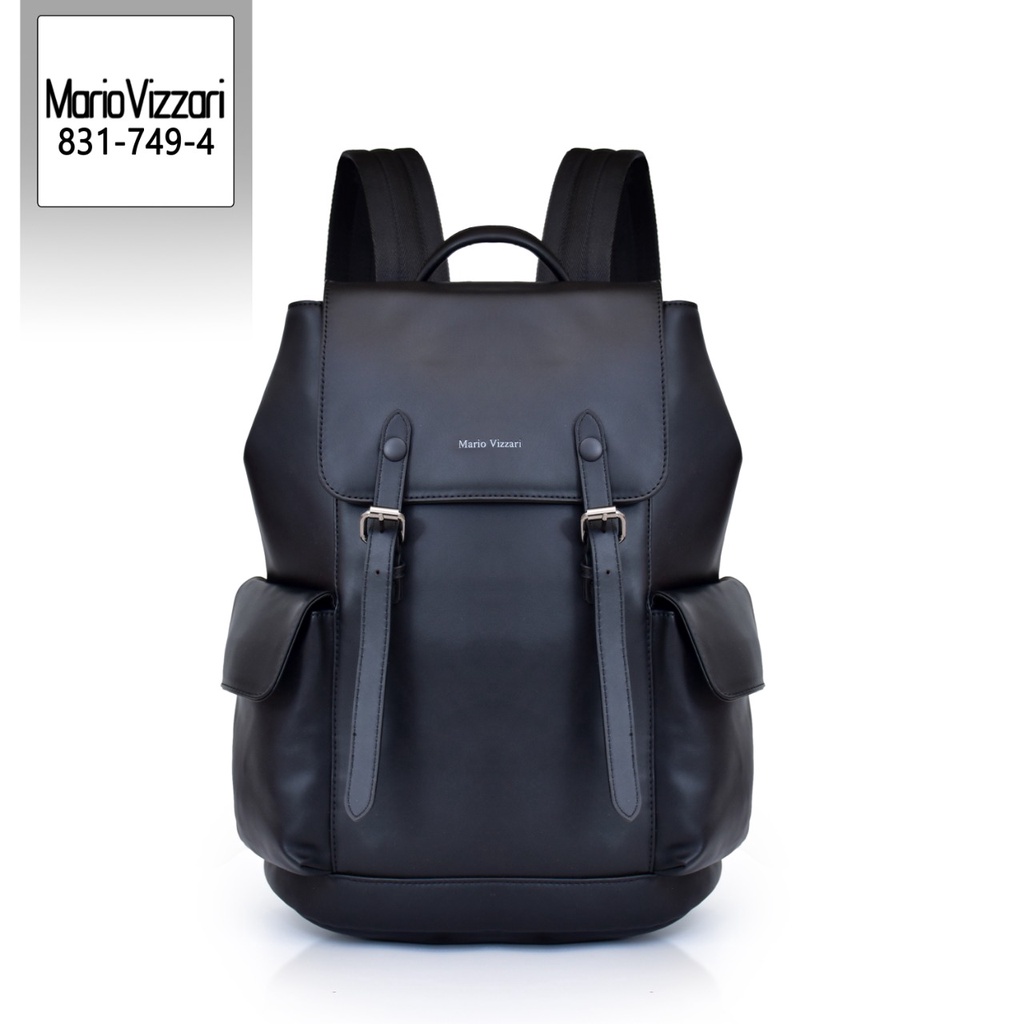 Tas Ransel Pria Kulit Mario Vizzari Hardy  (831-749-4 ) - Laptop