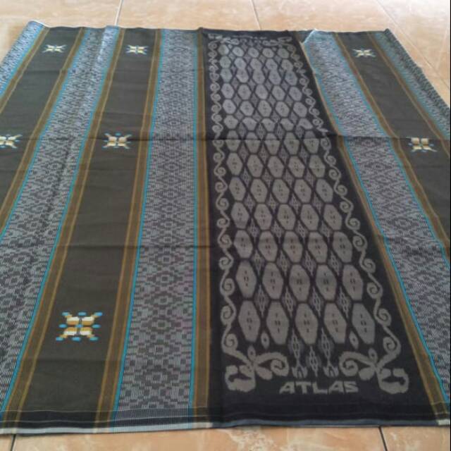 Sarung Atlas Songket Basatin