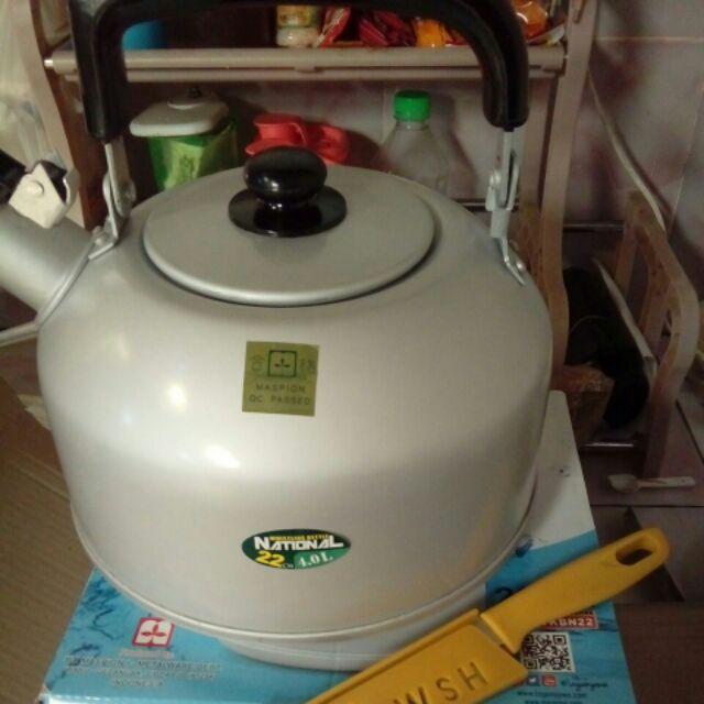 Maspion Teko Bunyi Nasional 22 Cm Aluminium Warna
