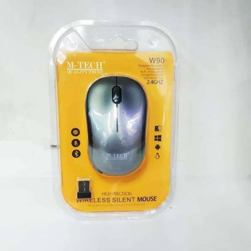 Mouse wireless/ mouse wireless bagus/ mouse wireless murah/ mouse wireles mtech w90