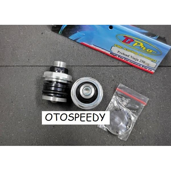 Tutup stang jepit bpro ninja 250r ninja 250 fi old cover shock preload