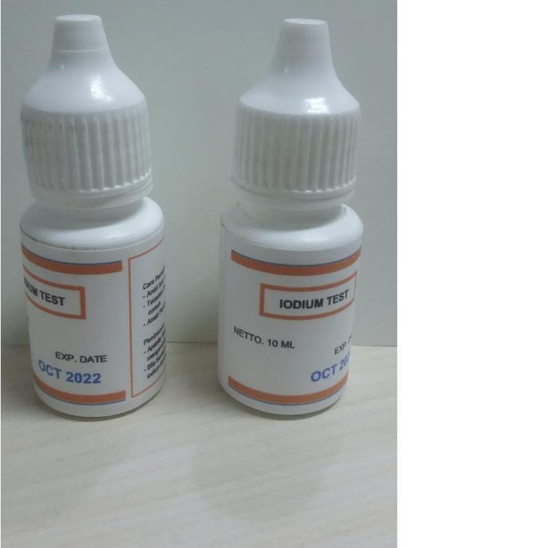 ✹ Test Kit Yodium ET - Iodine Testkit - Teskit untuk Tes Iodium ۩