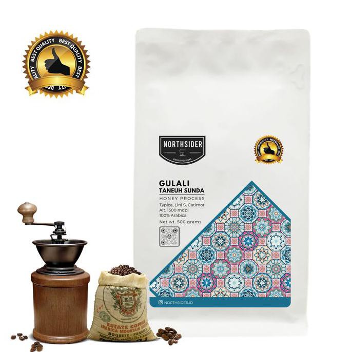 

BIJI KOPI ARABIKA TANEUH SUNDA GULALI HONEY - 500GR NORTHSIDER COFFEE - BIJI KOPI