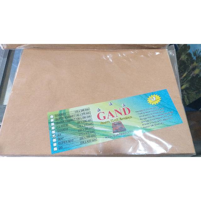 

Amplop Coklat A4
