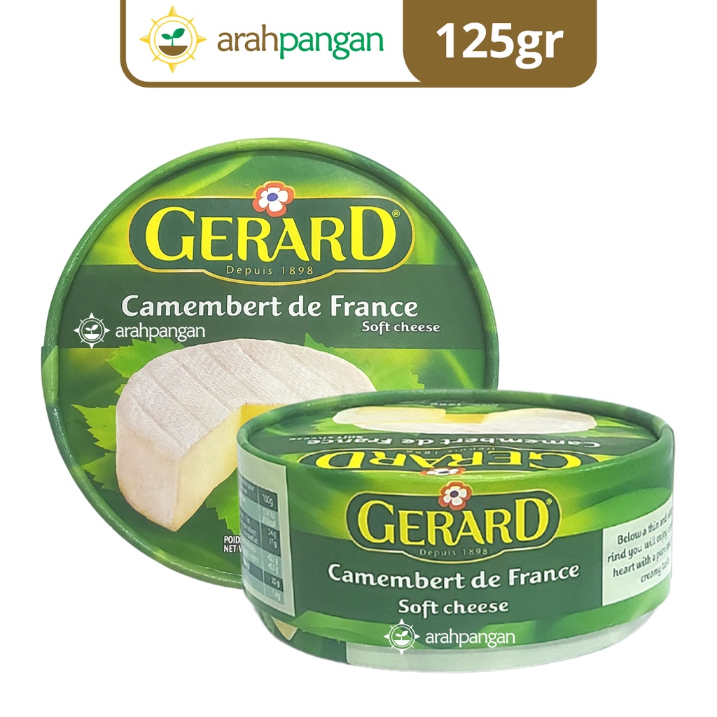 Keju Camembert de France Soft Cheese Gerard 125gr