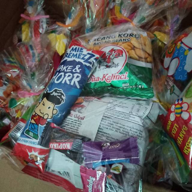 

Paket snack ulang tahun