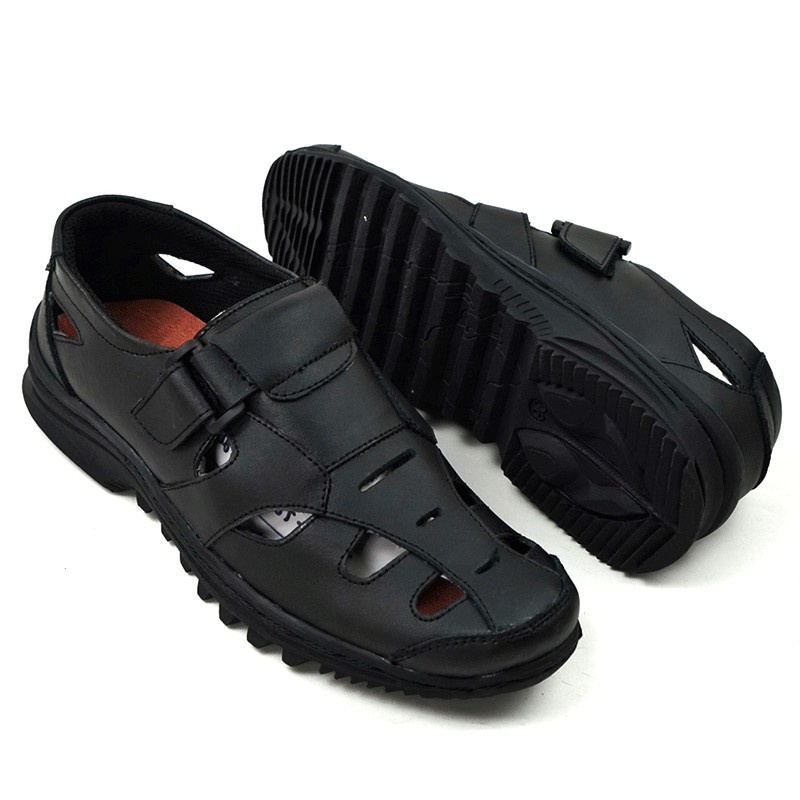 Sepatu Sandal Pria Casual Sandal Kulit Pria Asli Original Breathable Durable M302