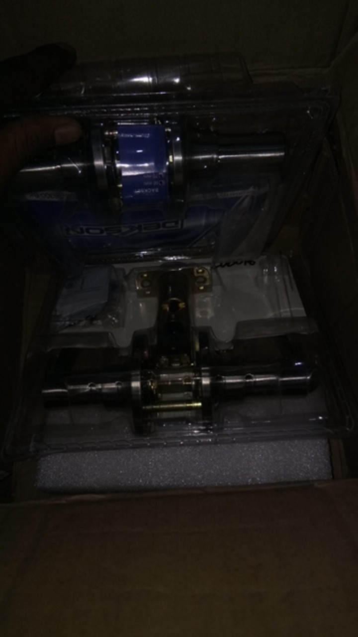 Handle Pintu Dekson / Dekkson Ls T6300 Bk Sss Lock Set / Gagang Pintu Tanpa Anak Kunci