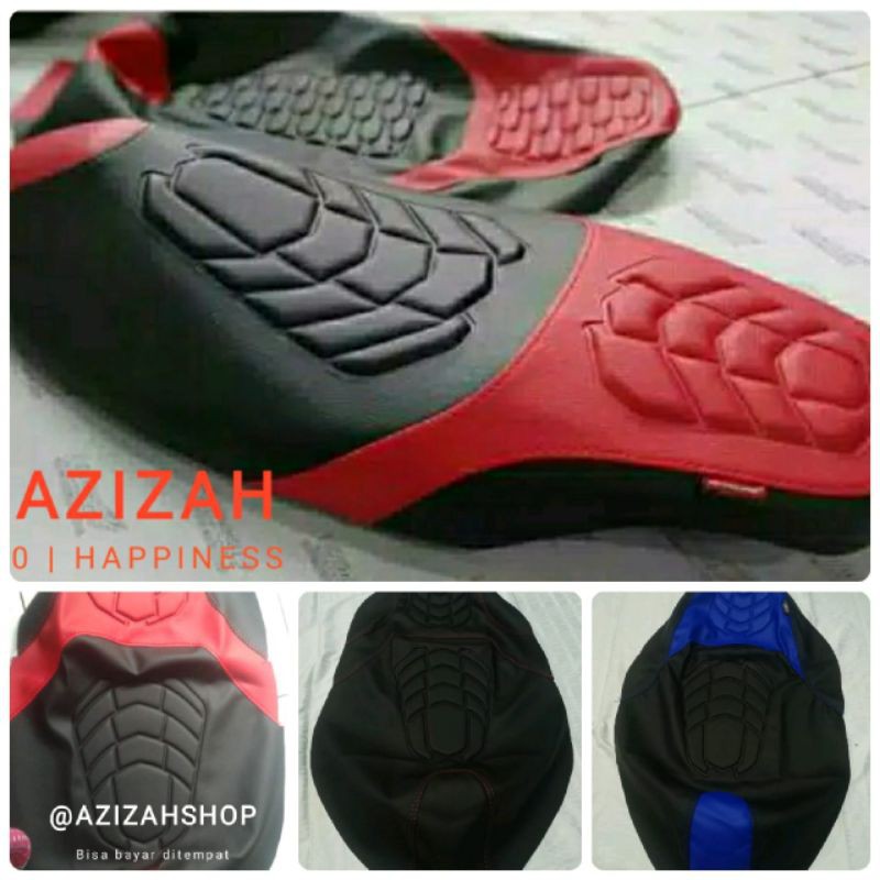 Kulit jok custom timbul pres Nmax Pcx Vario Beat Cb150r.