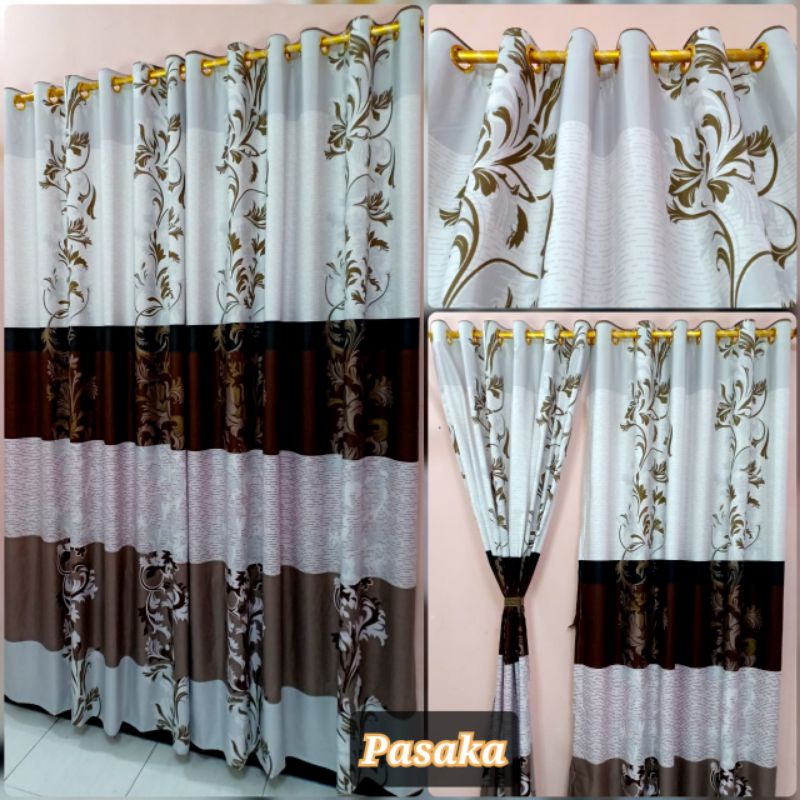 Gorden pintu shabby smokring