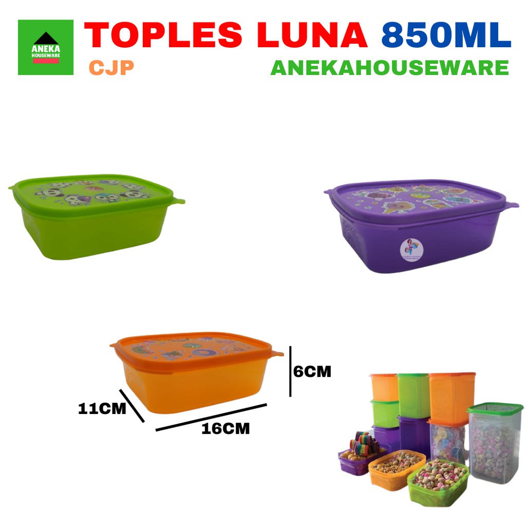 Kimberlyonshop Toples / Sealware Luna / Toples Plastik 850ml CJP