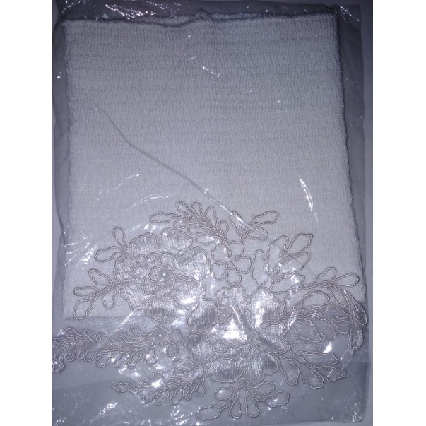 Inner Brukat / Bandana Rajut / Brokat / Ciput Wisuda / Pesta / Pengantin / Dalaman Hijab