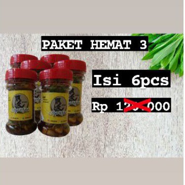 

OSENG KLOTOK / CUMI ASIN PAKET HEMAT 3 By Raja Klotok (Isi 6pcs)