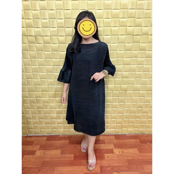 dress plisket naik turun 09