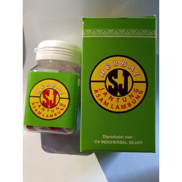 

obat herbal sj untuk asam lambung isi 30kapsul