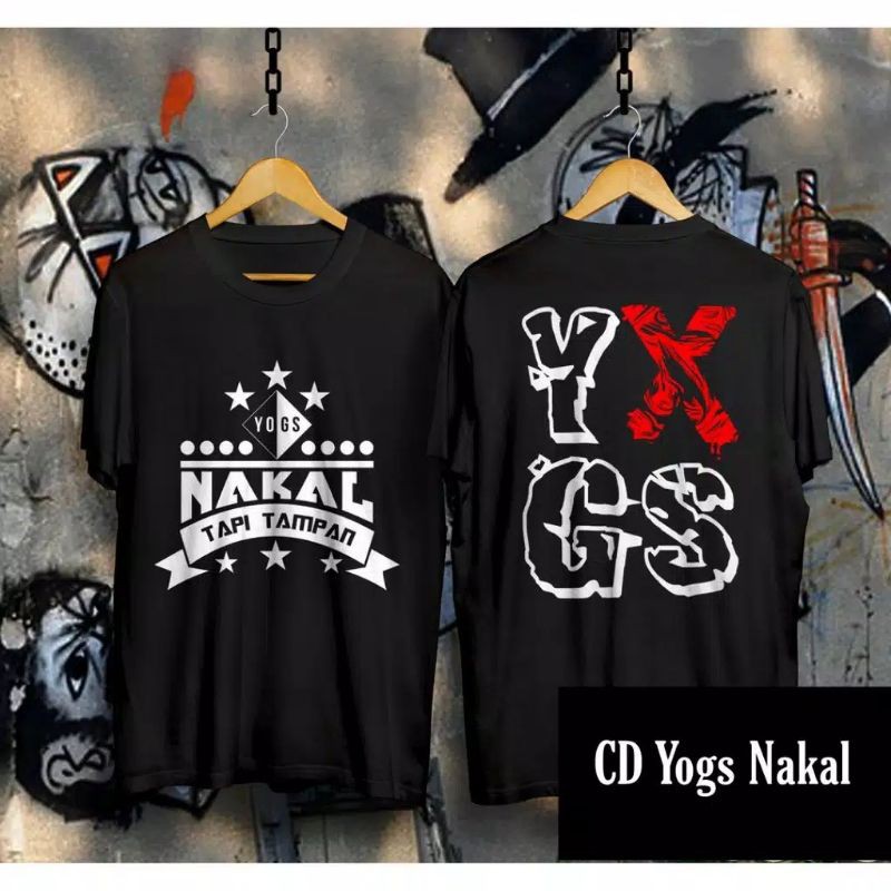 kaos pria motif yogs nakal full print depan belakang keren