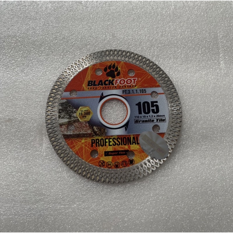 Mata gerinda potong keramik granit Blackfoot diamond wheel 4”