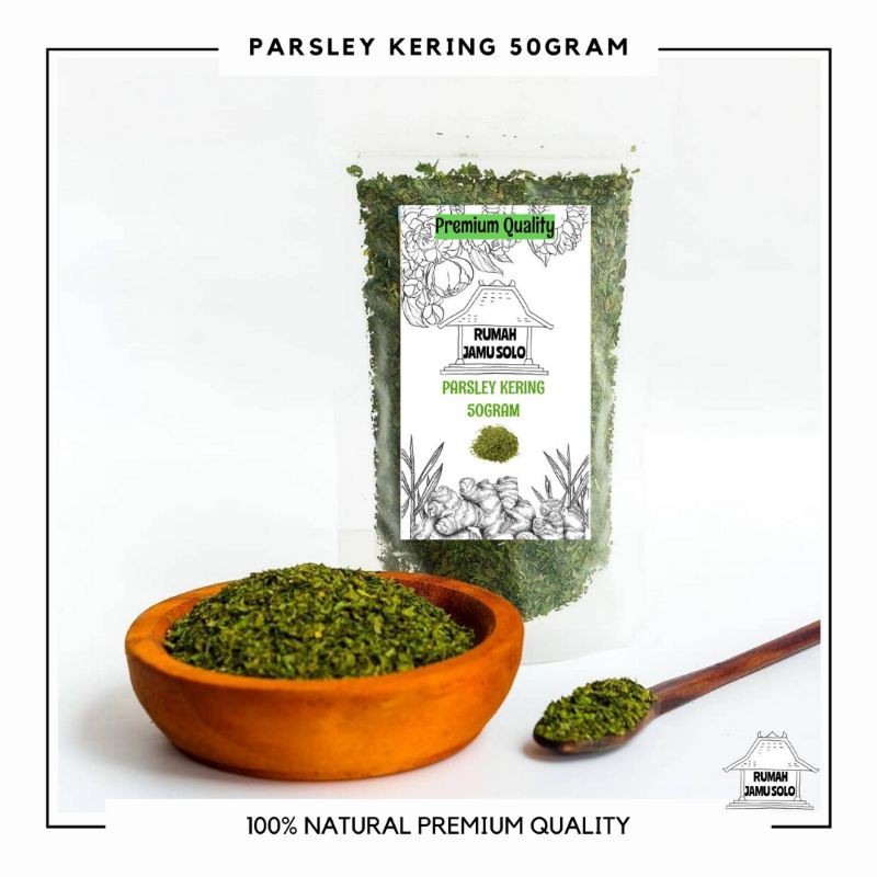 

Daun parsley kering 50gram / paterseli impor
