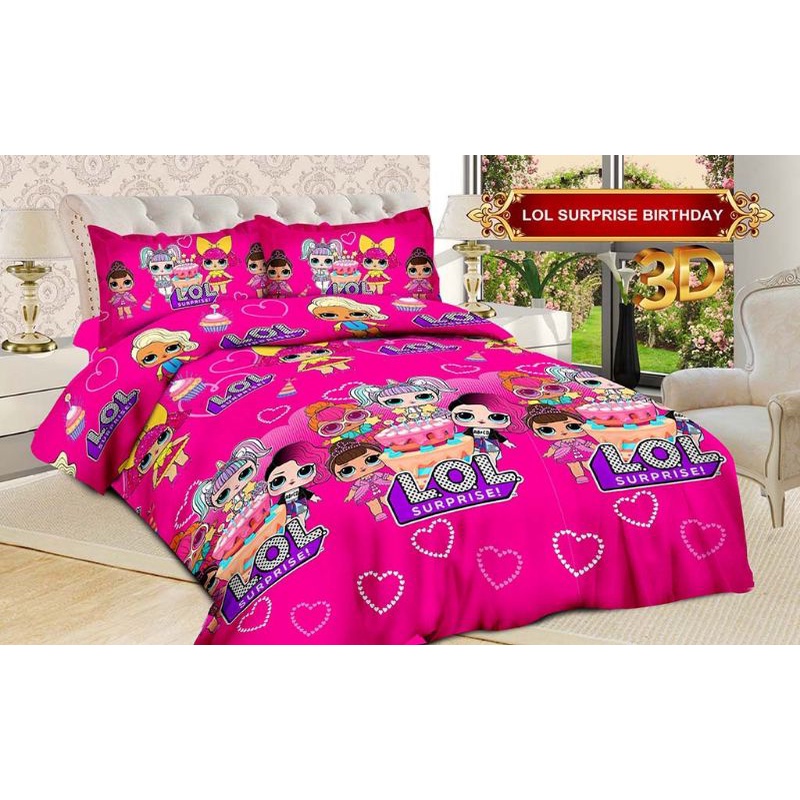 Sprei bonita motif LOL SURPRISE 180x200 cm