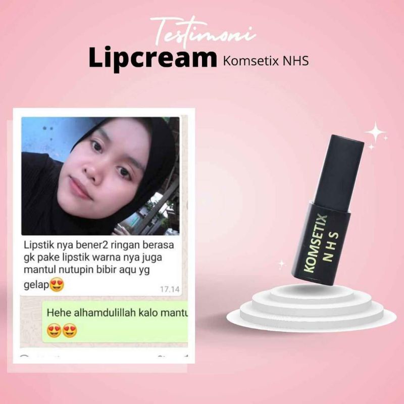Lip Serum by Komsetix Nhs (mencerahkan bibir hitam,menutrisi,melembabkan)