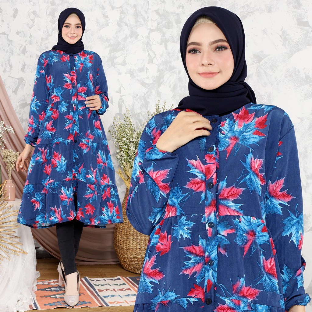 HOPYLOVY - Tunik Wanita Fashionable Delia