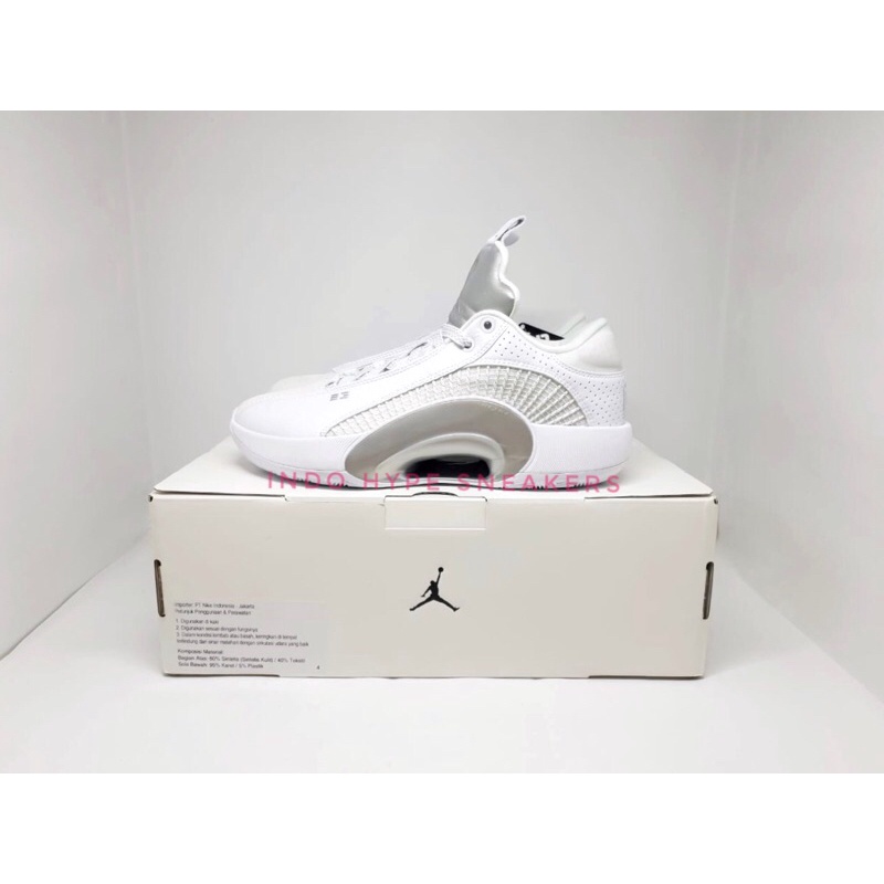 Air Jordan 35 Low METALLIC WHITE (XDR)