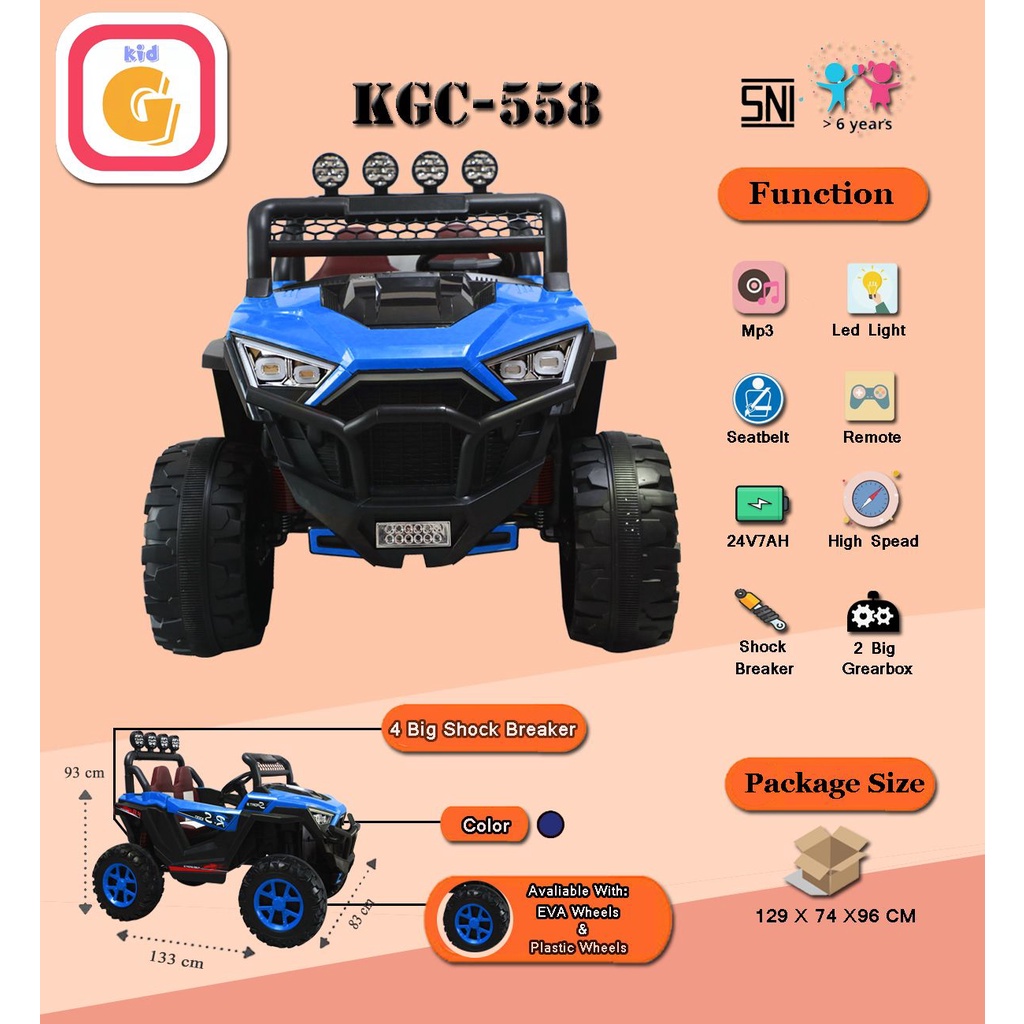 MOBIL AKI JEEP KGC 558