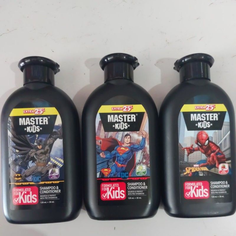 MASTER KIDS SHAMPOO &amp; CONDITIONER 120ML+30ML