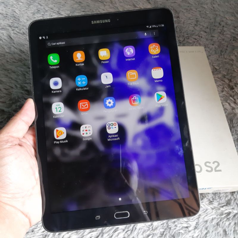 Samsung Tab S2 9.7inch T819 3/32gb hitam mulus