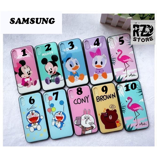 FUZE CASE KARAKTER DONALD MINIE MOUSE  SAMSUNG A12 M12 A11 M11 HARD CASE CASING