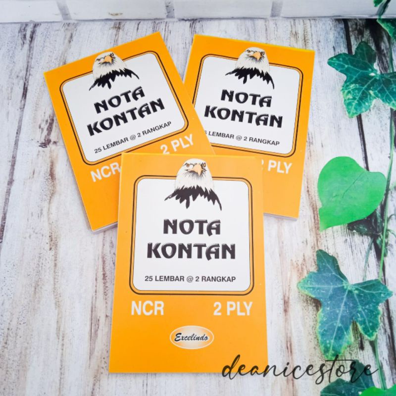 

Nota Kontan isi 25 Lembar Rangkap | NCR 2 Ply