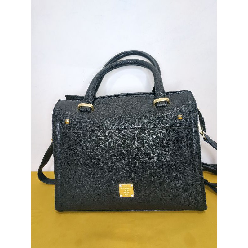 TAS TRAVEL LES CATINO EIKOSY SATCHEL BLACK PRELOVED