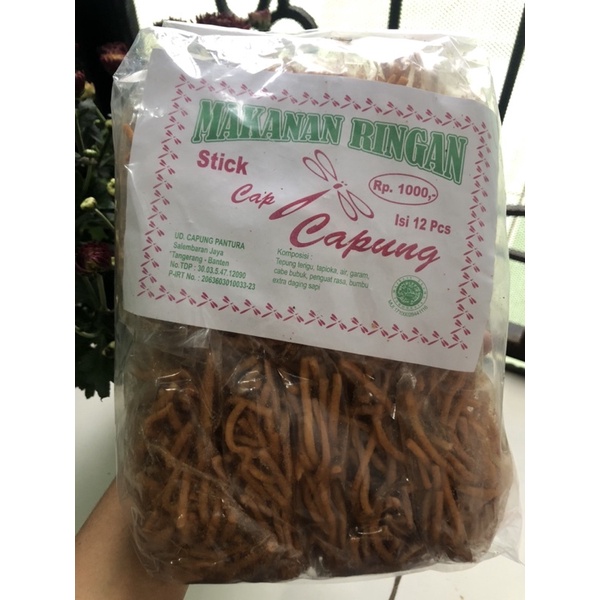 

Makanan Ringan Stick Capung