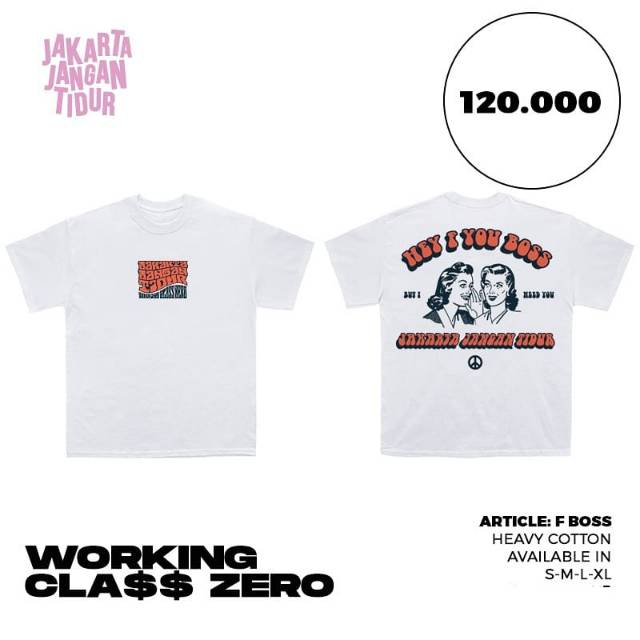 Kaos jakarta jangan tidur