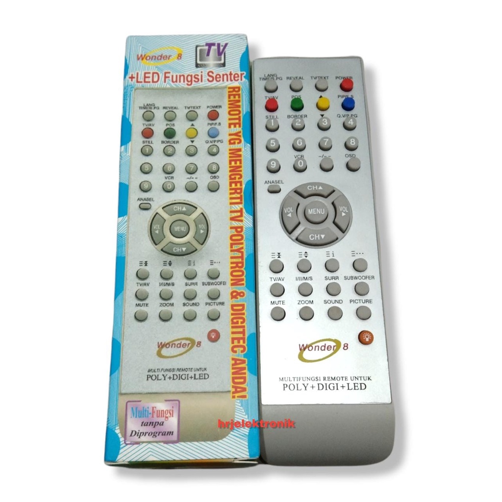 remote remot C vision Polytron Digitec RM 7860TV tabung