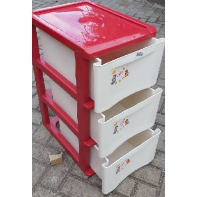 Lemari Plastik Susun 3