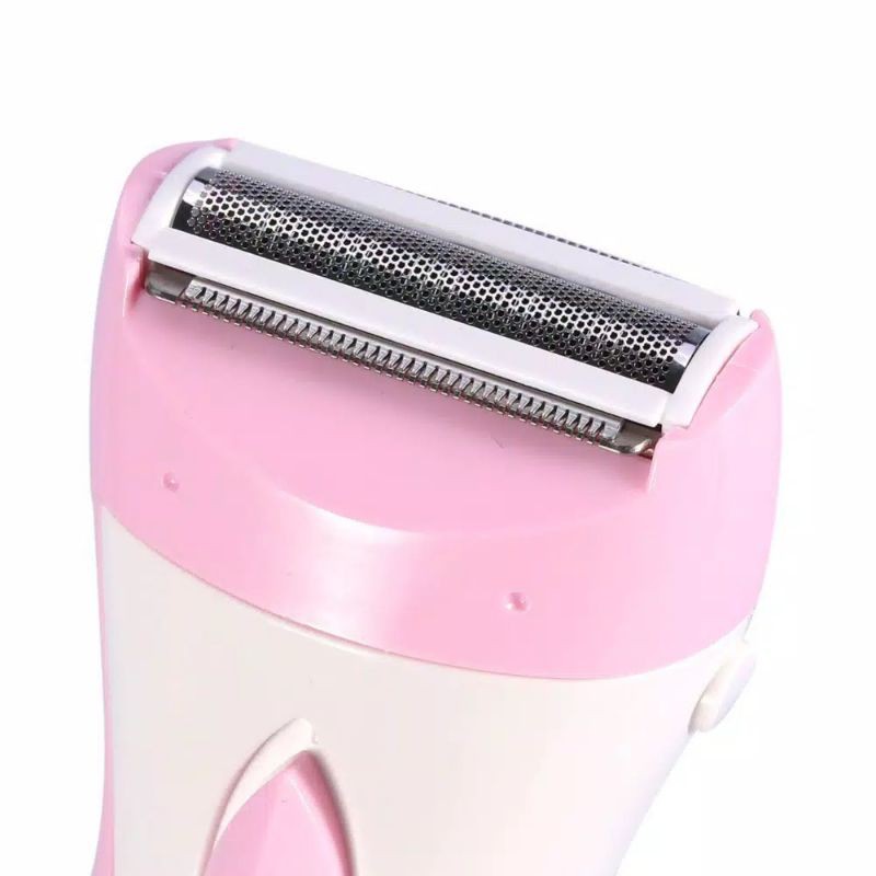 Kemei Listrik Lady Alat Cukur Epilator Lengan Kaki Ketiak Tubuh Pemangkas Rambut untuk Wajah