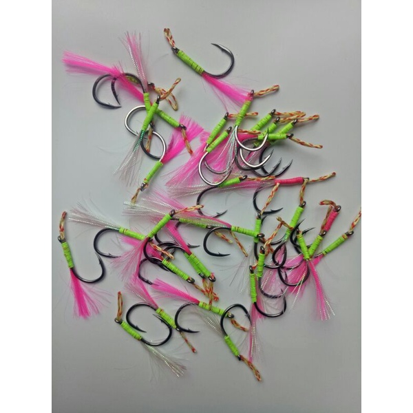 Assist Hook Micro Jig 10,12,15Gram Bulu Sutra Killer