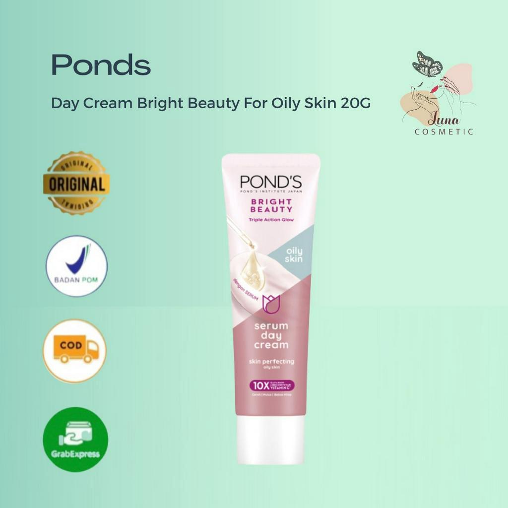 POND'S DAY CREAM BRIGHT BEAUTY FOR OILY SKIN 20G EVANGELINE71