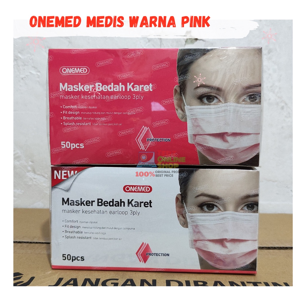 Masker Onemed Isi 50 3ply