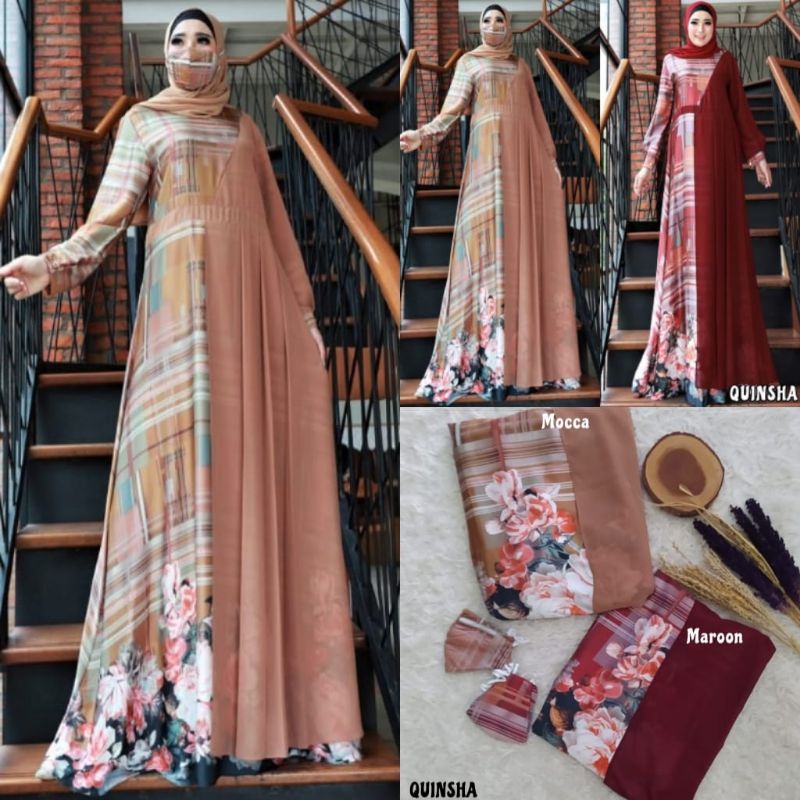 (COD) Gamis Quinsha by GL Original