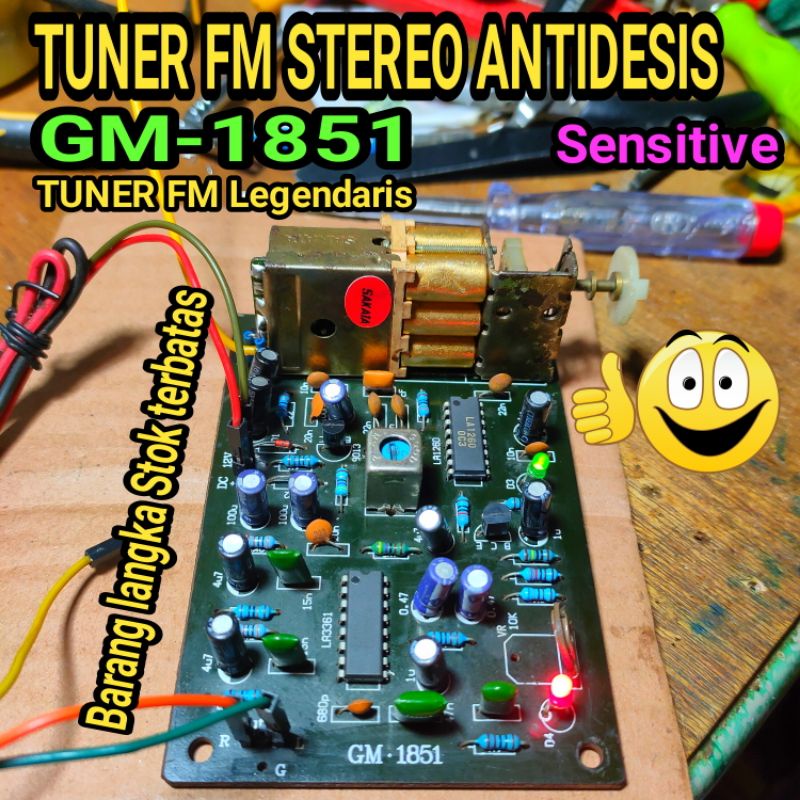 TUNER FM STEREO GM-1851