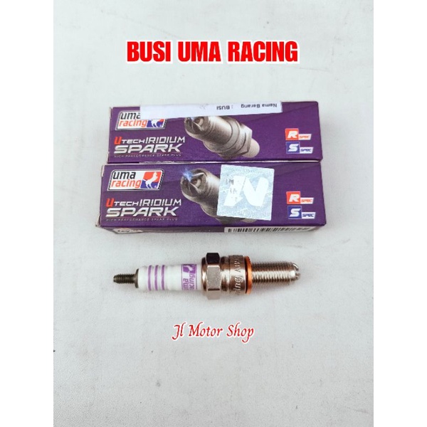 BUSY BUSI UMA RACING UTECH IRIDIUM SPARK  PLUG NMAX AEROX LEXI BEAT VARIO 125 150 CB150R CBR150R N250 R15 VIXION VIXION R SATRIA FU GSX SONIC SUPRA GTR